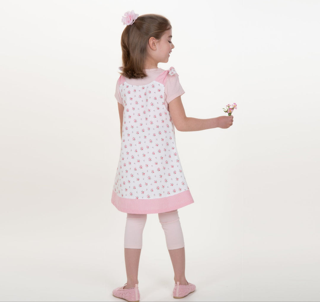 Schnittmuster Pinafore-Kleid für Mädchen JULE – 3 Varianten