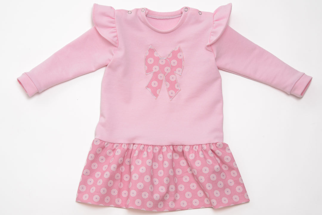 Schnittmuster Baby Sweatshirt und Kleid SOPHIE PDF - 5 Größenoptionen
