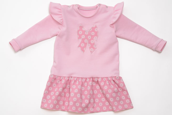 Schnittmuster Baby Sweatshirt und Kleid SOPHIE PDF - 5 Größenoptionen
