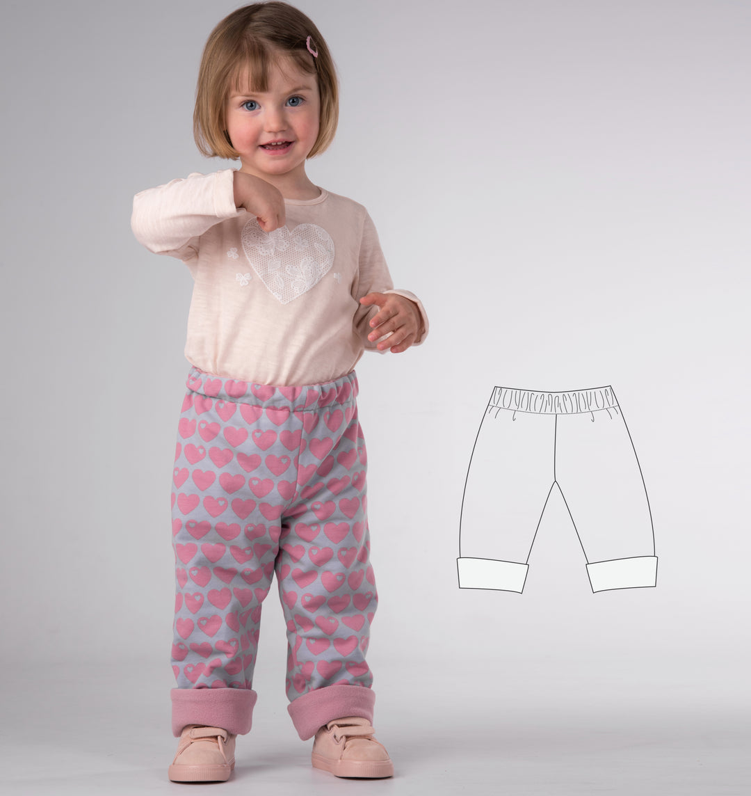 MARA + FIOCCO Mädchen Poncho Schnittmuster mit Kapuze + Ärmel Kombi Set