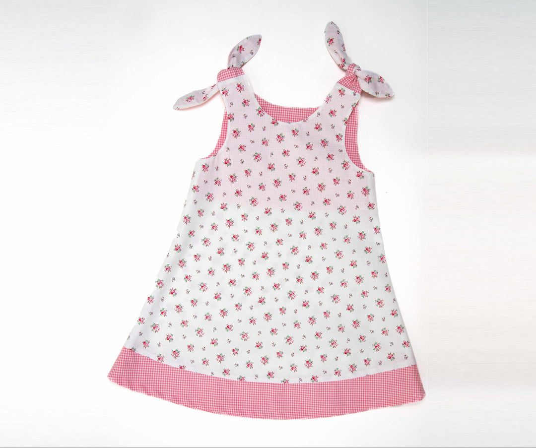 Schnittmuster Pinafore-Kleid für Mädchen JULE – 3 Varianten