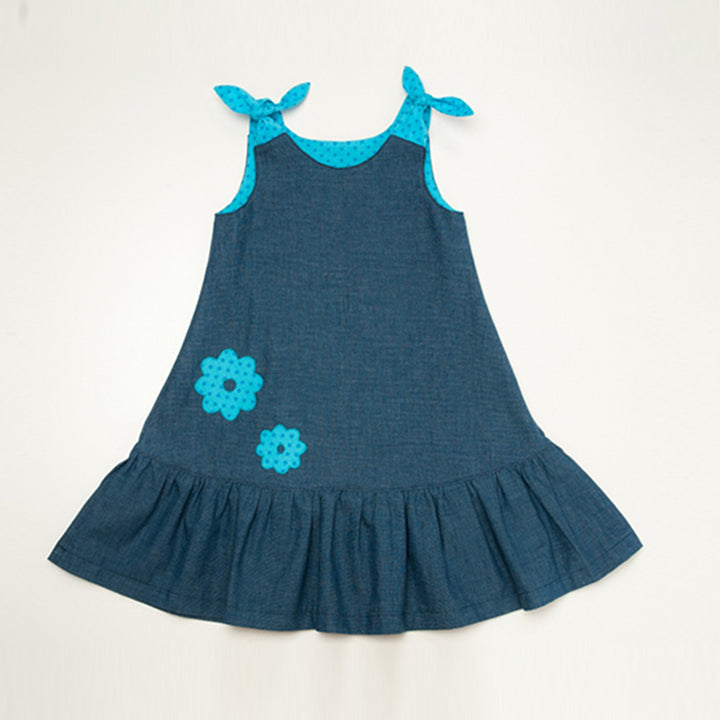 Schnittmuster Kleid STEFFI PDF 3-in-1 Fotoanleitung 74/80-146/152