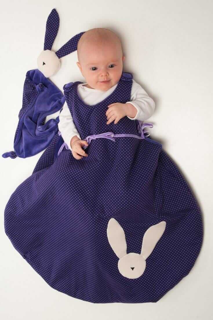 musselin schlafsack schnittmuster Schnittmuster Baby Schlafsack + Kuscheltier – Patternforkids
