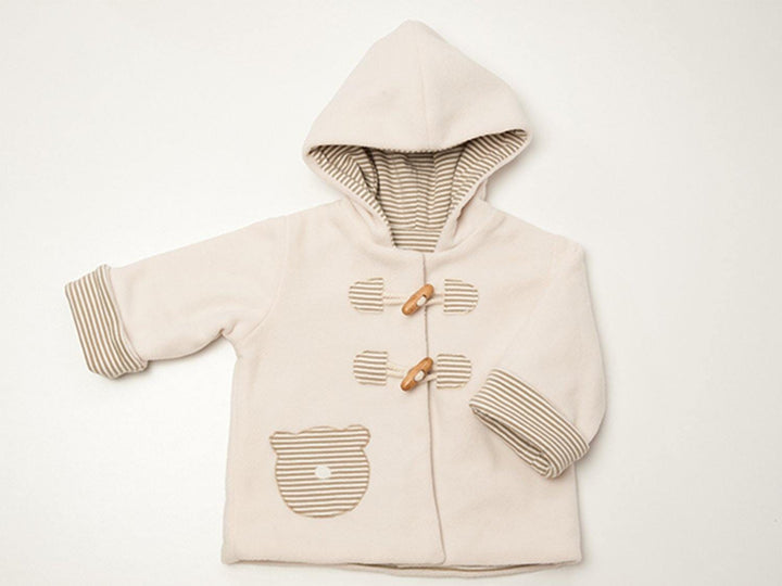 Baby und Kinder Jacke warm gefüttert mit Kapuze BRIO Schnittmuster Ebook pdf Schnittmuster PDF Ebook download Patternforkids 