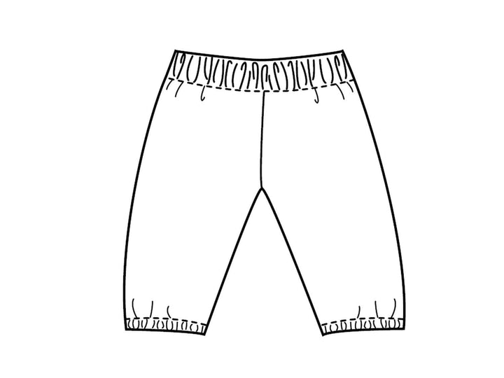 Babyhose Schnittmuster Ebook pdf TORINO Größen: 56/62, 68/74, 80/86, 92/98 Schnittmuster PDF Ebook download Patternforkids 