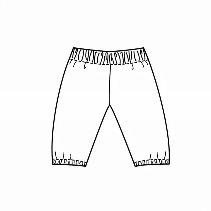 Babyhose Schnittmuster Ebook pdf TORINO Größen: 56/62, 68/74, 80/86, 92/98 Schnittmuster PDF Ebook download Patternforkids