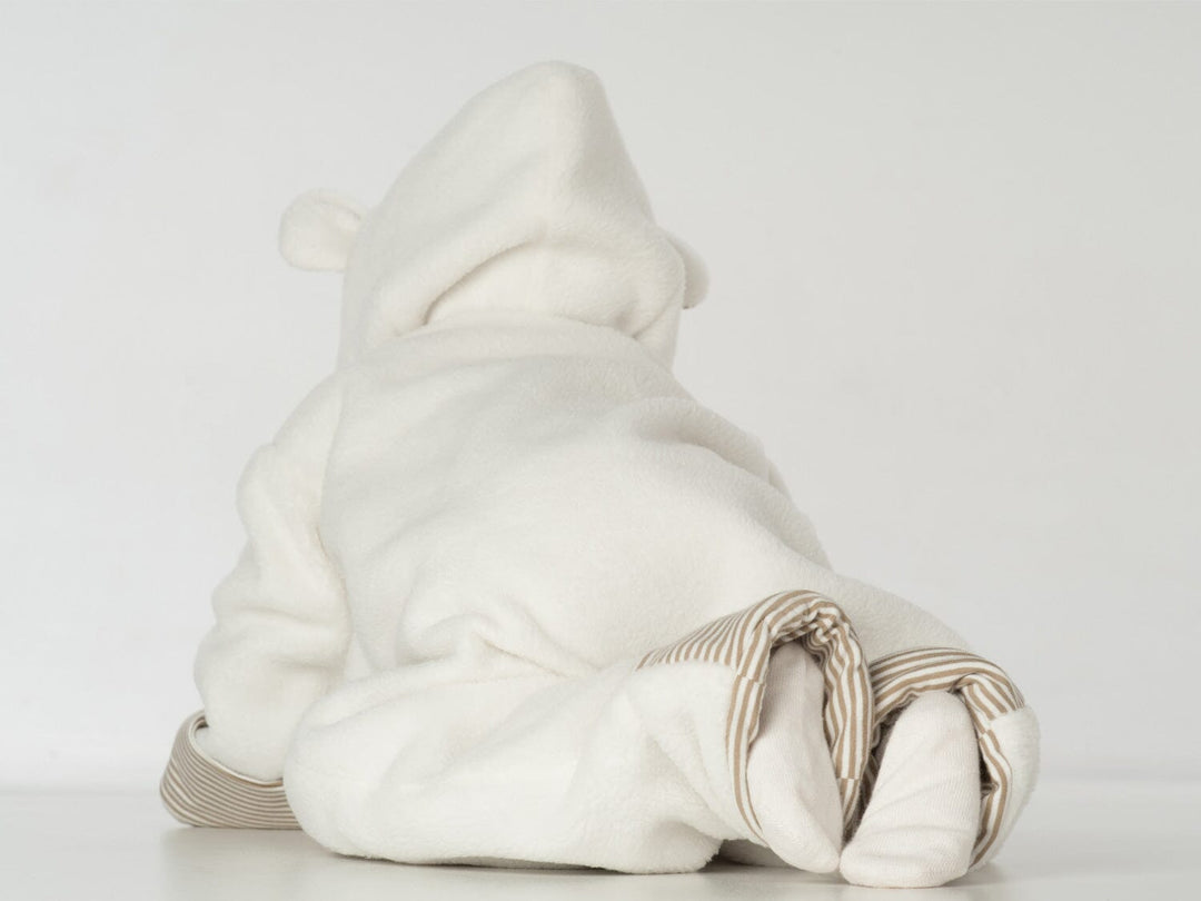 Baby Nähmuster Digitaler Download Hooded Strampler Design Säuglingskleidung Nähprojekt PDF Format Komplette Anleitung Zwei Stilvarianten Neugeborenen bis Kleinkind Größen Moderne Baby Kleidung Design Einfacher Nähplan Professionelles Schnittmuster Layout