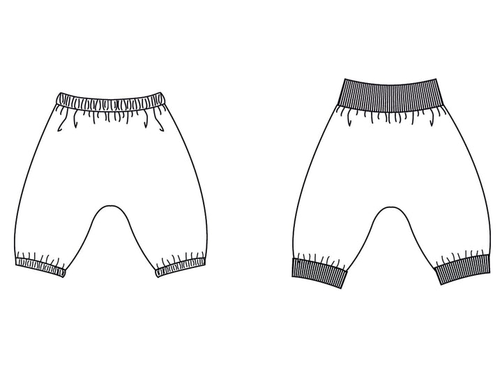 Kinder Hose BREK Schnittmuster Ebook pdf Größen: 56/62, 68/74, 80/86, 92/98 Schnittmuster PDF Ebook download Patternforkids 