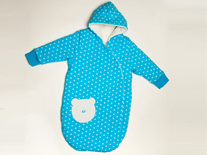 Kinder Schlafsack Pucksack NEVIO Schnittmuster Ebook PDF Gr. 50 - 104 Schnittmuster PDF Ebook download Patternforkids 