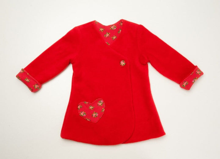 LENA Baby Mädchen Jacke Schnittmuster Ebook PDF Schnittmuster PDF Ebook download Patternforkids 