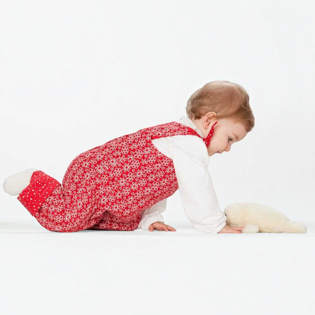 Lilli&BO Baby Latzhose mit Schleifen gefüttert Schnittmuster Ebook pdf Schnittmuster PDF Ebook download Patternforkids