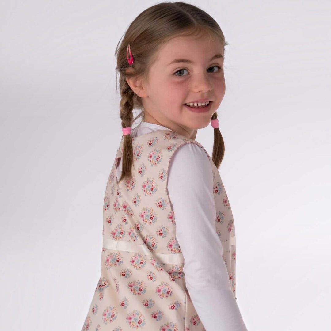 Mädchen Kleid mit Tropfenausschnitt ELENA Schnittmuster Ebook pdf Schnittmuster PDF Ebook download Patternforkids