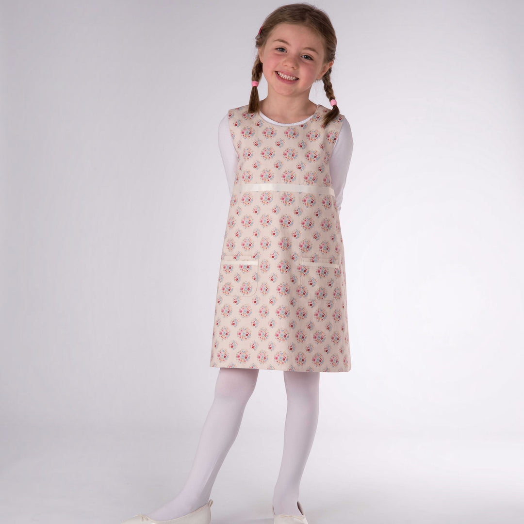 Mädchen Kleid mit Tropfenausschnitt ELENA Schnittmuster Ebook pdf Schnittmuster PDF Ebook download Patternforkids