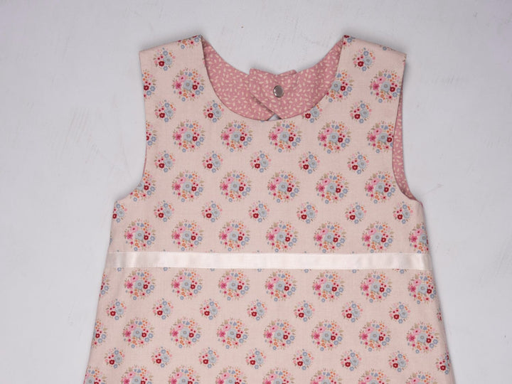 Mädchen Kleid mit Tropfenausschnitt ELENA Schnittmuster Ebook pdf Schnittmuster PDF Ebook download Patternforkids 