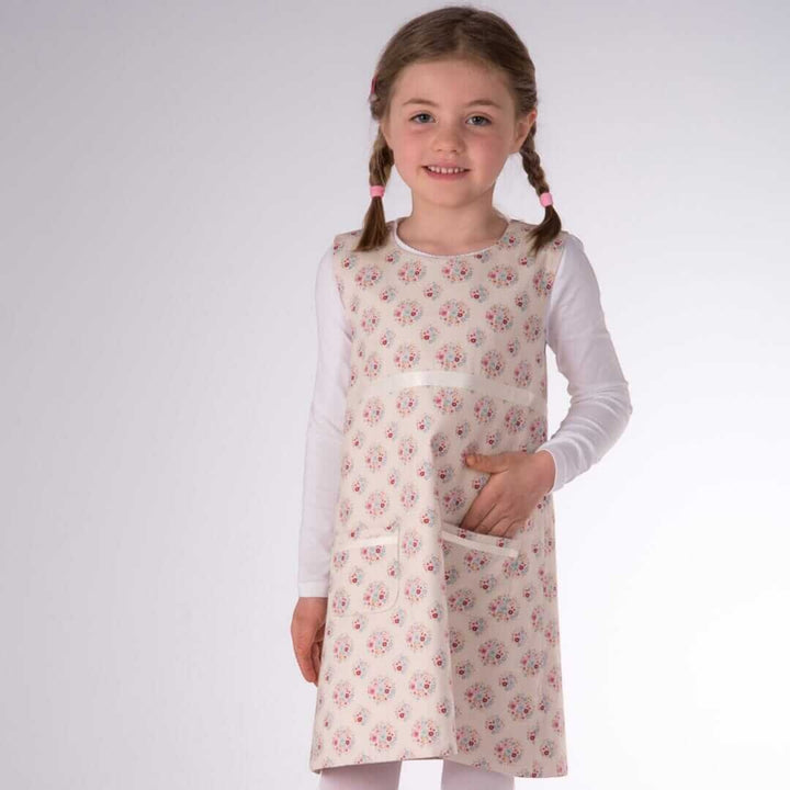Mädchen Kleid mit Tropfenausschnitt ELENA Schnittmuster Ebook pdf Schnittmuster PDF Ebook download Patternforkids