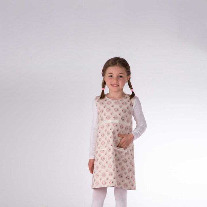 Mädchen Kleid mit Tropfenausschnitt ELENA Schnittmuster Ebook pdf Schnittmuster PDF Ebook download Patternforkids