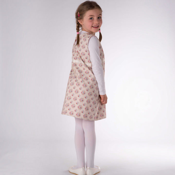 Mädchen Kleid mit Tropfenausschnitt ELENA Schnittmuster Ebook pdf Schnittmuster PDF Ebook download Patternforkids