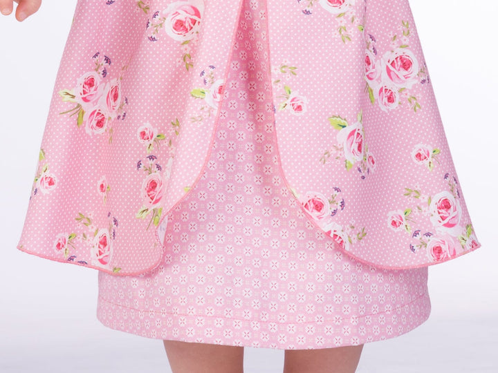 Schnittmuster Download – Mädchen Pinafore Kleid – Digitales PDF-Format – Komplette Anleitung – Rüschen-Design – Gefüttertes Oberteil – Baby- & Kleinkindgrößen – Einfacher Projektleitfaden – Druckbares Format – Mehrere Größen enthalten