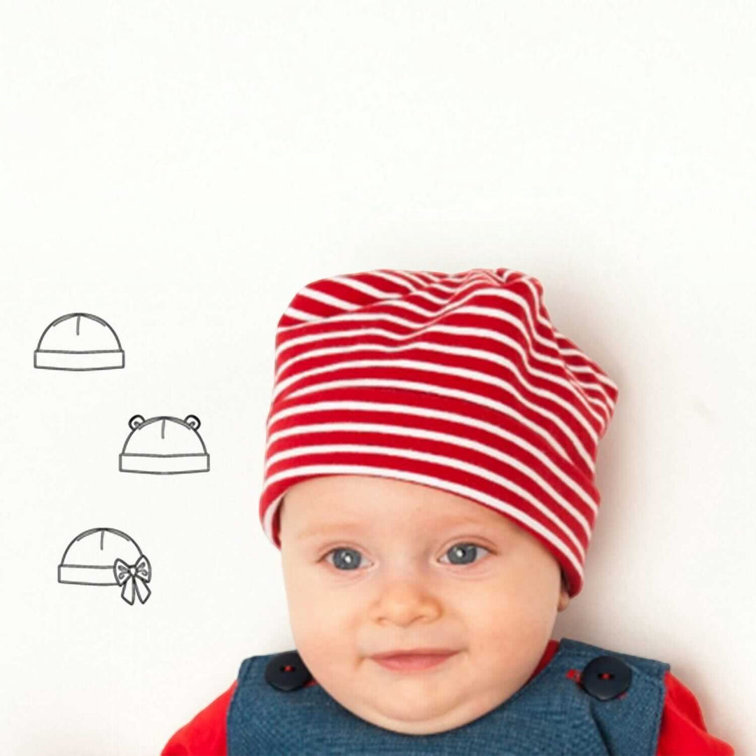 ORSO Baby Beanie Schnittmuster Ebook pdf Schnittmuster PDF Ebook download Patternforkids