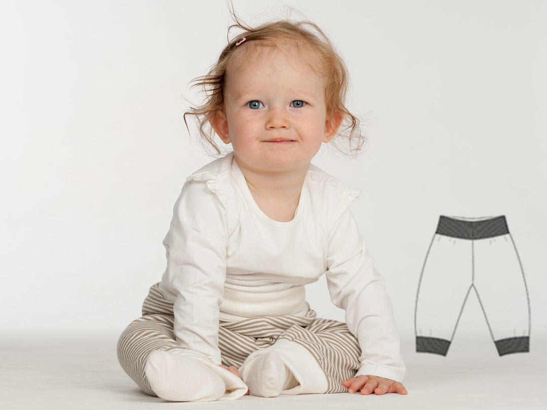 Schnittmuster Babyset Kombi Baby Jacke + Hose BRIO + LUCCA Ebook pdf Schnittmuster PDF Ebook download Patternforkids 