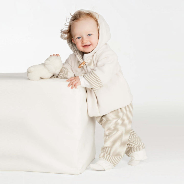 Babyjacke Schnittmuster BRIO – gefütterte Kapuzenjacke PDF 62/68–98/104