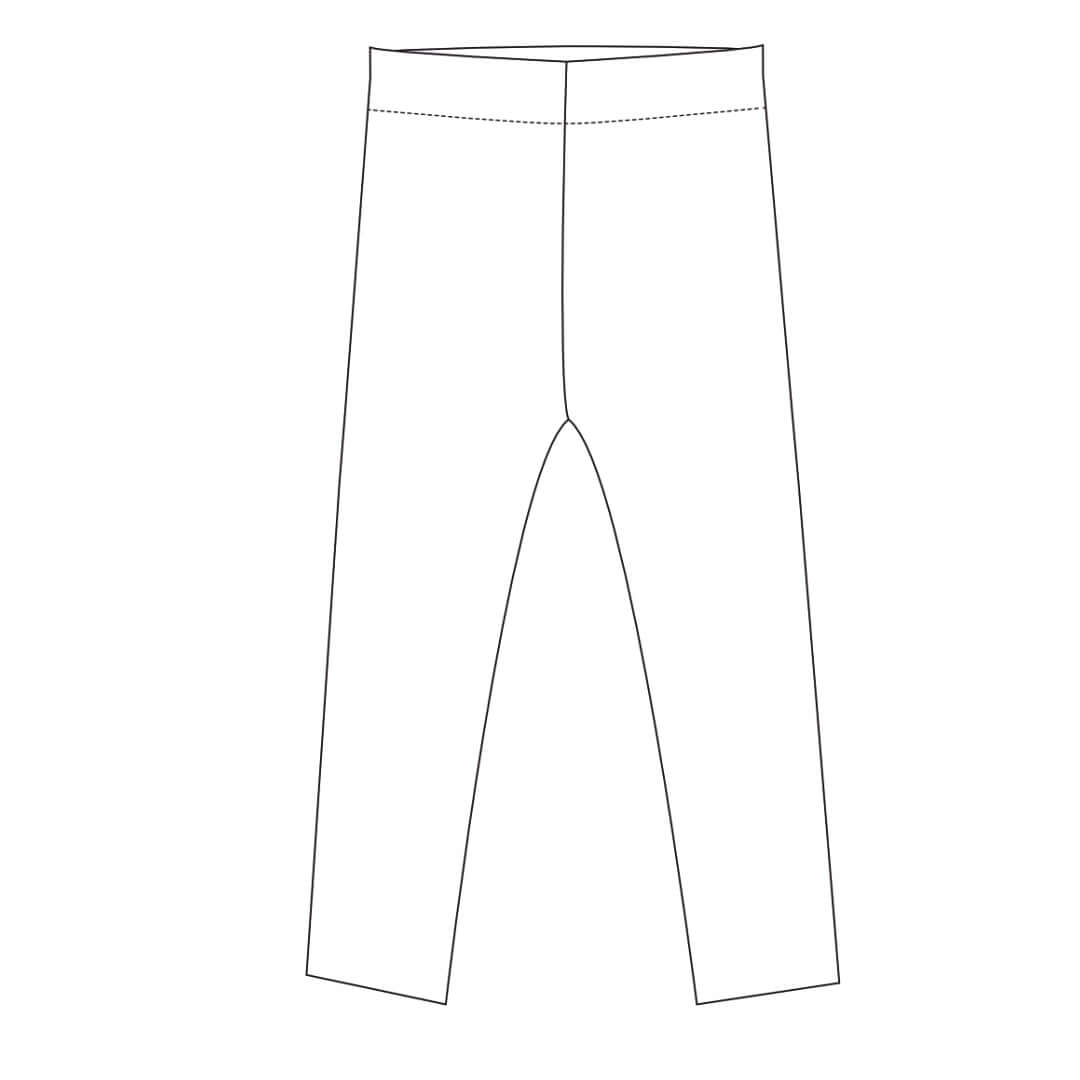 Schnittmuster Baby Kinder Leggings ENNA PDF