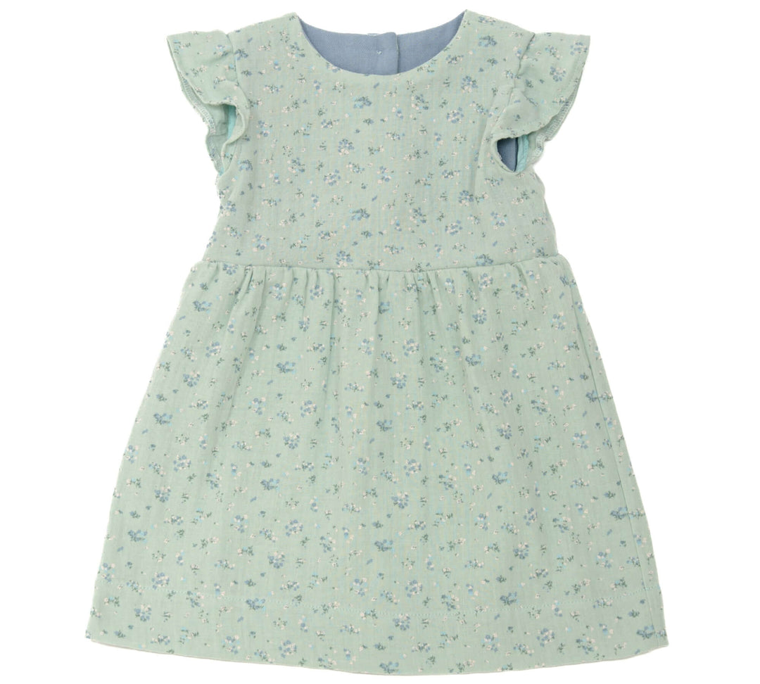 Schnittmuster Mädchenkleid ELLA – Retro Kleid mit Volants