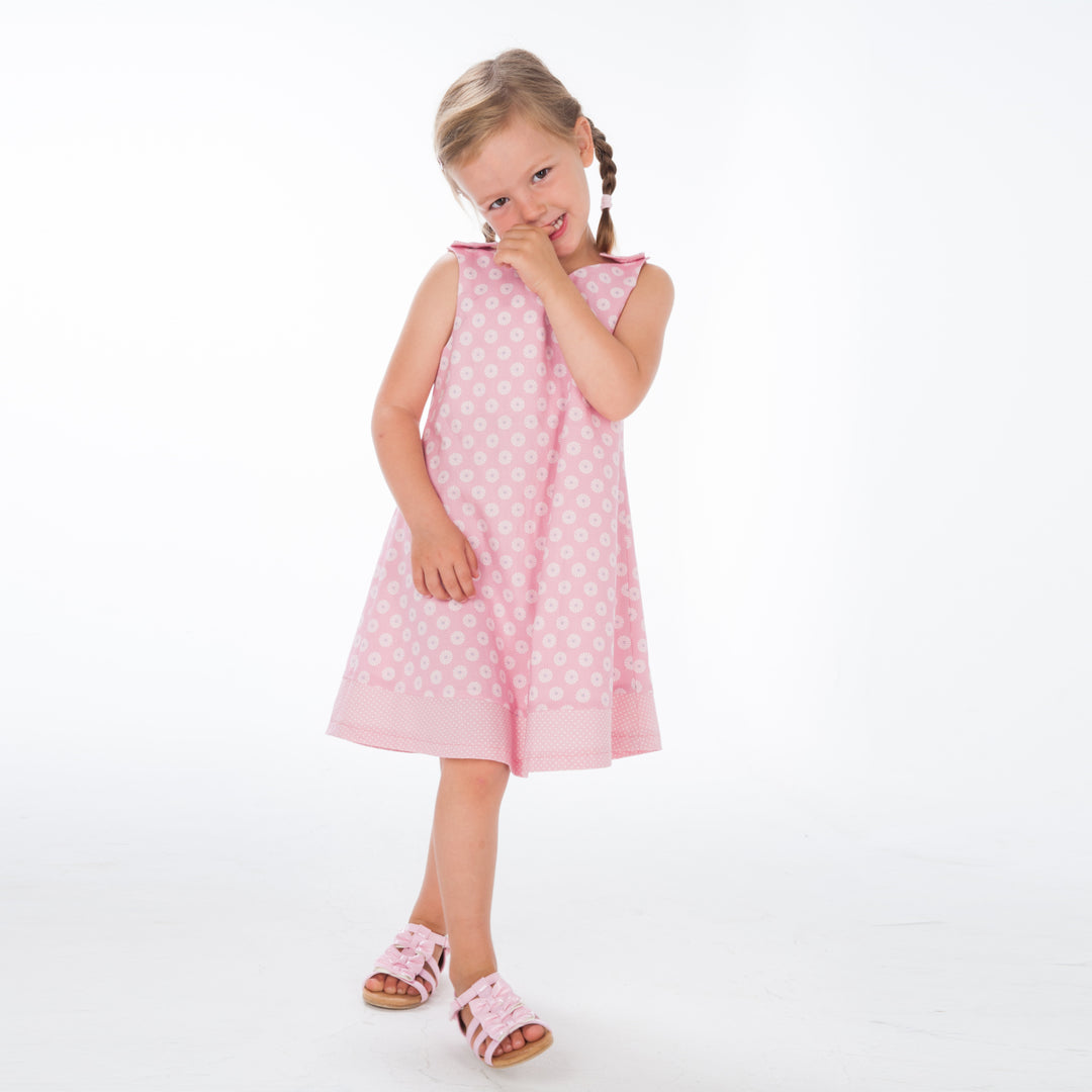 Schnittmuster Kleid STEFFI PDF 3-in-1 Fotoanleitung 74/80-146/152