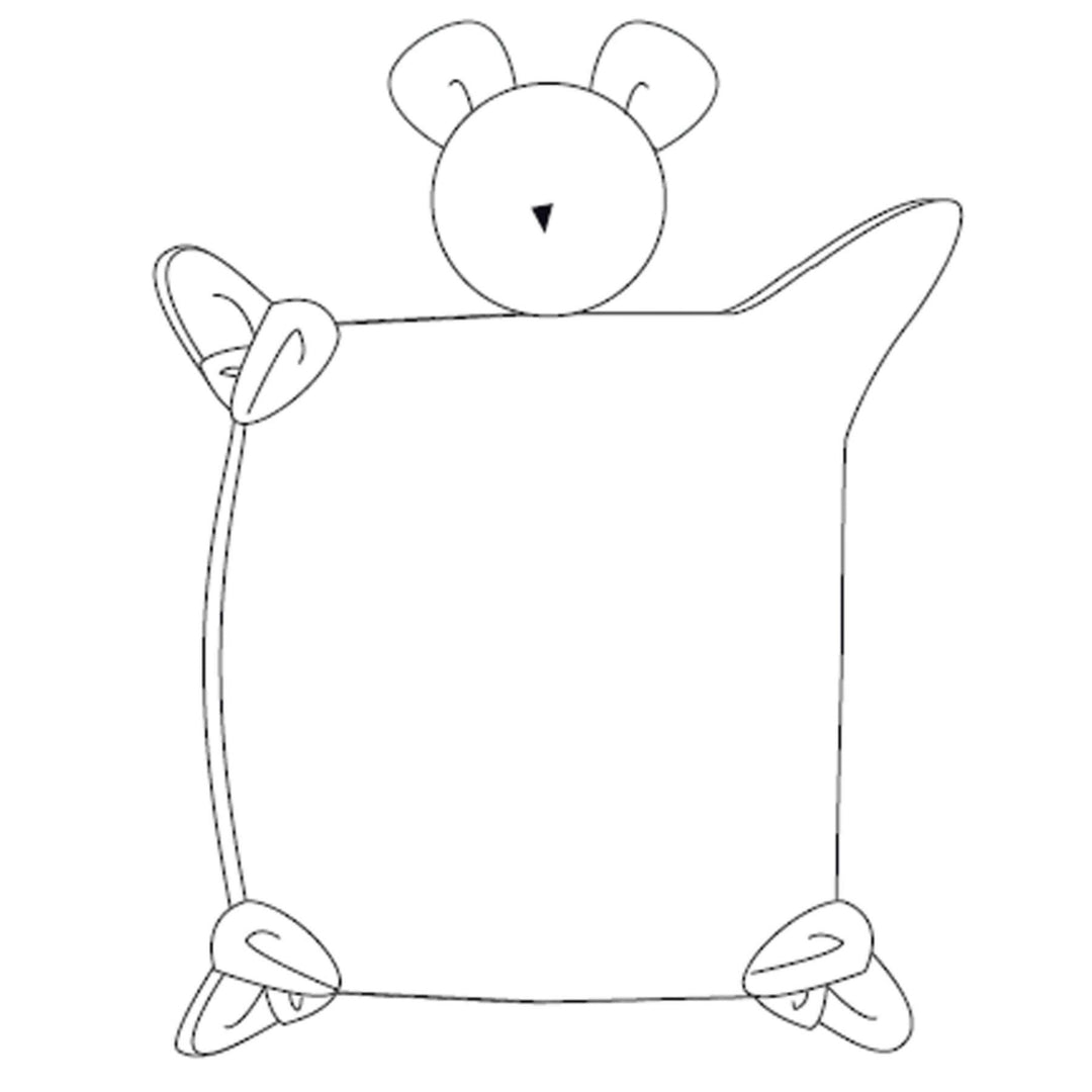 Baby Kuscheltier Schnittmuster TEDDY – Baby Stofftier PDF Anfängerfreundlich A4 A0