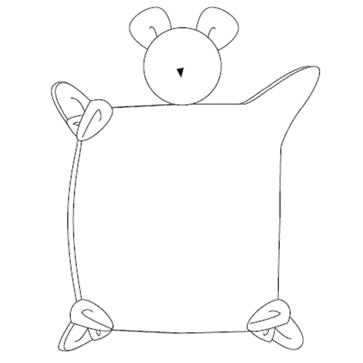 Baby Kuscheltier Schnittmuster TEDDY – Baby Stofftier PDF Anfängerfreundlich A4 A0