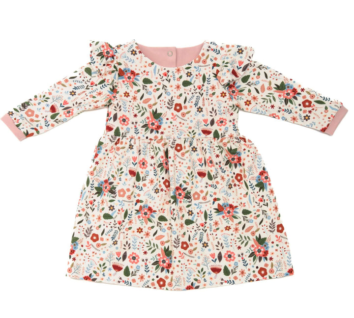 Schnittmuster Mädchenkleid ELLA – Retro Kleid mit Volants