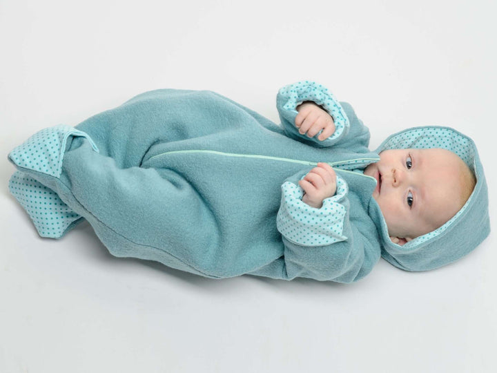 SOLE Schnittmuster Kapuzenstrampler (PDF) – mit Reißverschluss