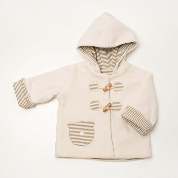 Babyjacke Schnittmuster BRIO – gefütterte Kapuzenjacke PDF 62/68–98/104