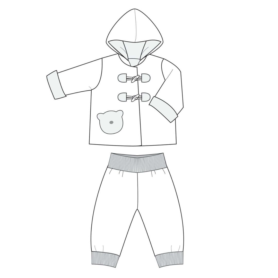 Schnittmuster Set BRIO LUCCA PDF Kapuzenjacke Wendehose