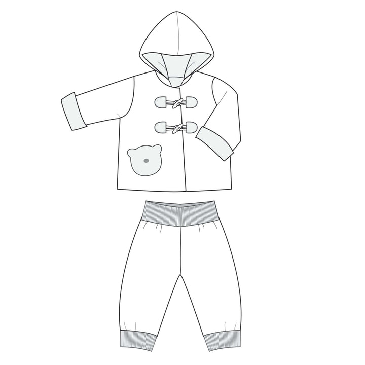 Schnittmuster Set BRIO LUCCA PDF Kapuzenjacke Wendehose