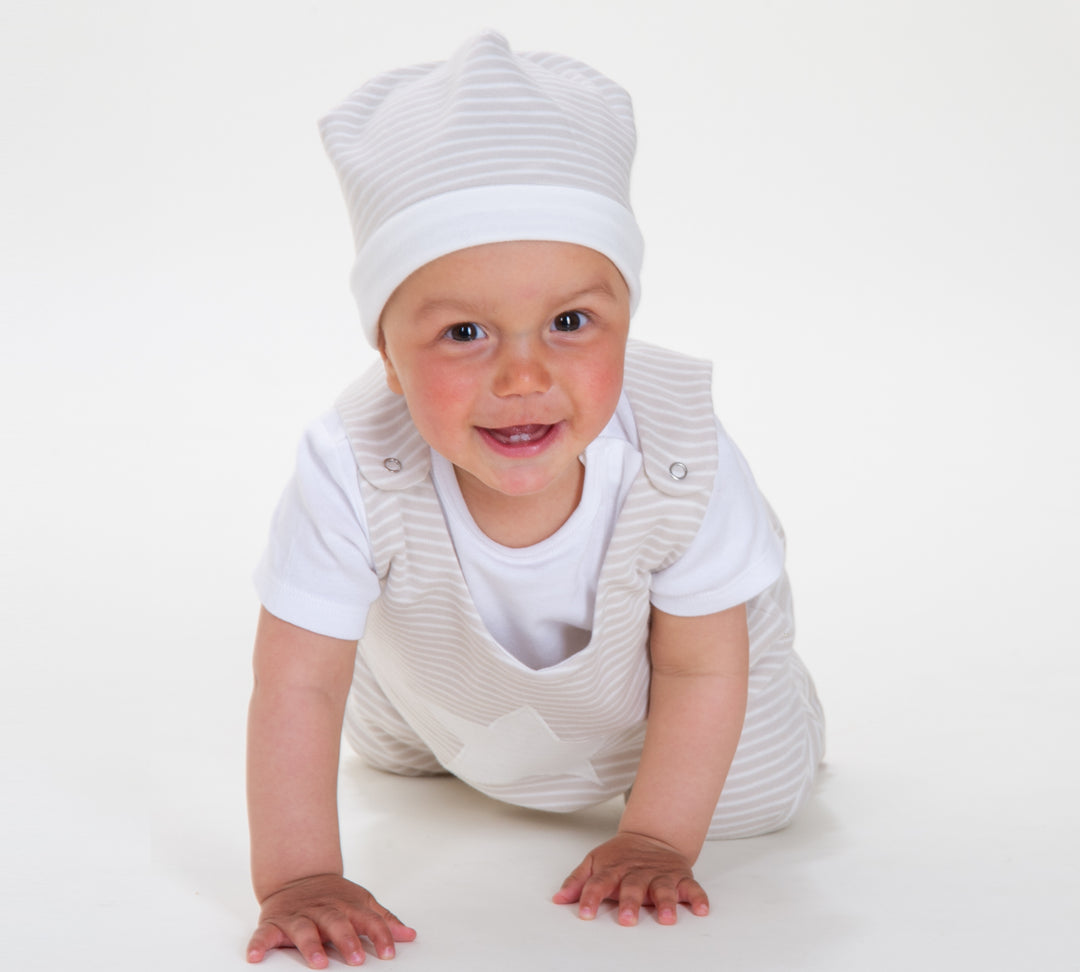 Reversible Baby Romper SAND + Baby Hat BUBU | PDF Sewing Pattern |  Sizes 1m-3y