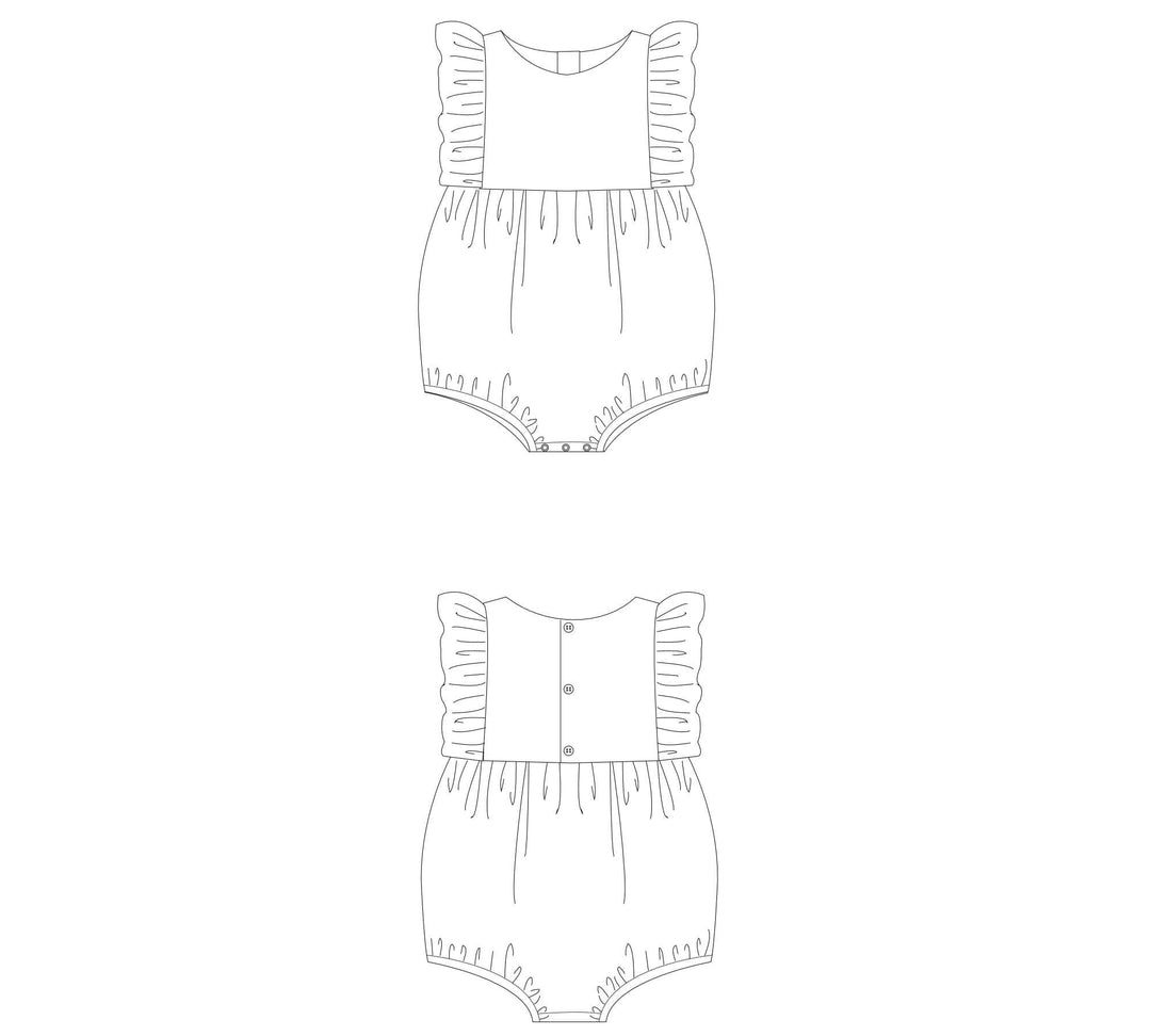 Schnittmuster Baby Mädchen Bloomer CHIARA PDF