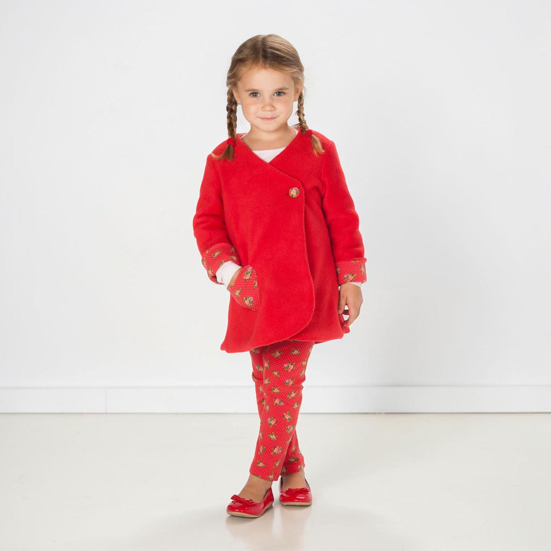 Wickelkleid PDF Schnittmuster LENA – 3-in-1 Tunika & Weste 92/98–128/134