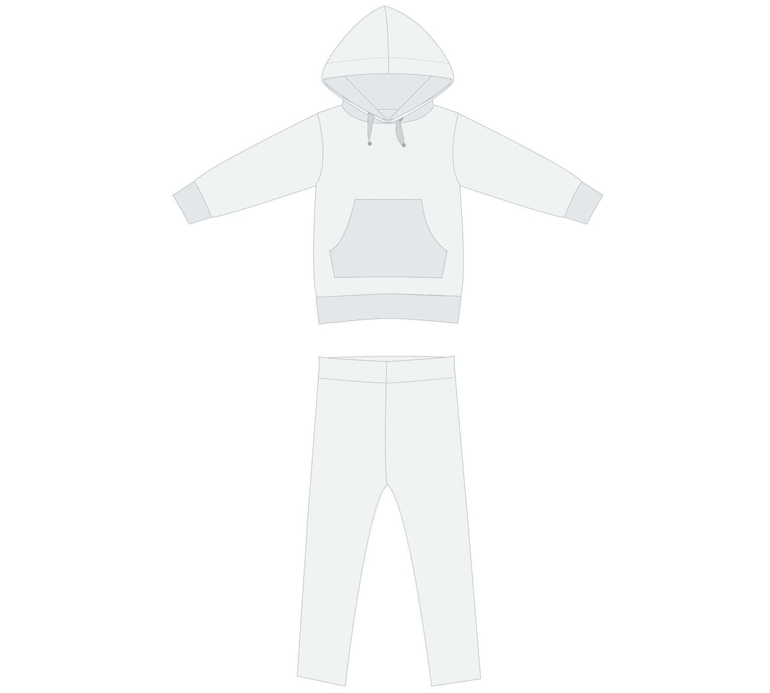 Schnittmuster Hoodie und Leggings ARWEN - Größen von 12 M bis 11 J