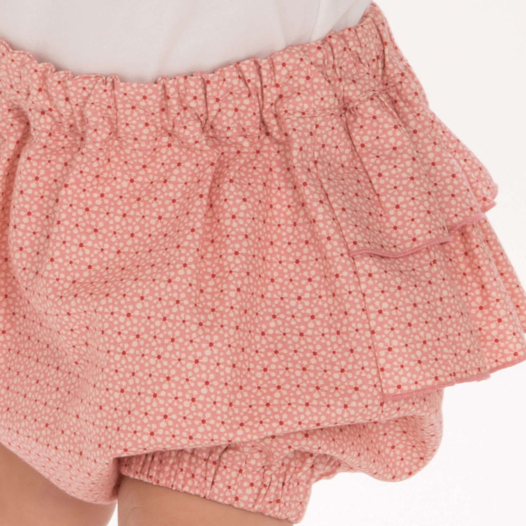 Schnittmuster Baby Pumphose EMI PDF Rüschen ohne Mittelnaht