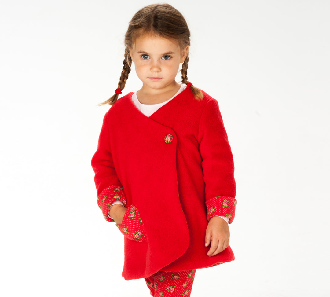 Schnittmuster Set Wickelkleid Wendejacke