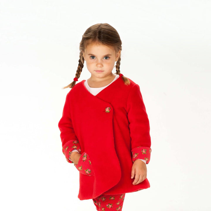 Wickelkleid PDF Schnittmuster LENA – 3-in-1 Tunika & Weste 92/98–128/134