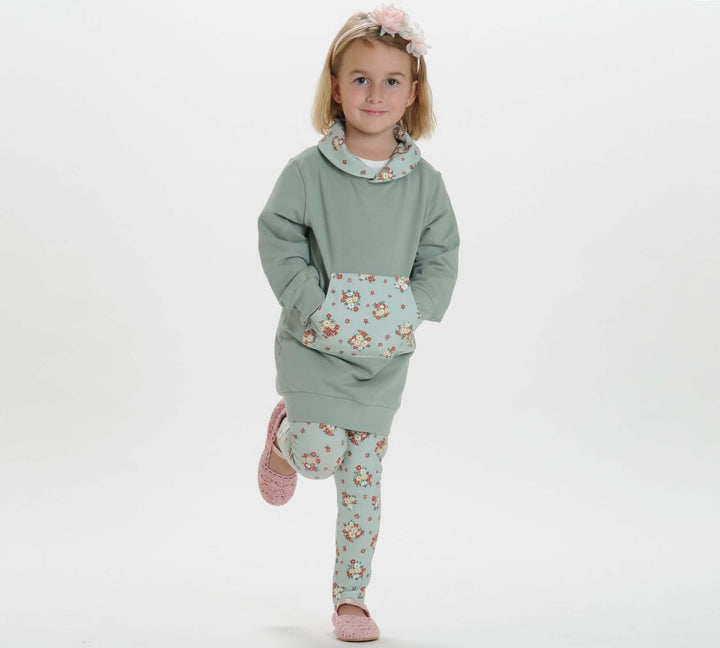 Schnittmuster Hoodie und Leggings ARWEN - Größen von 12 M bis 11 J