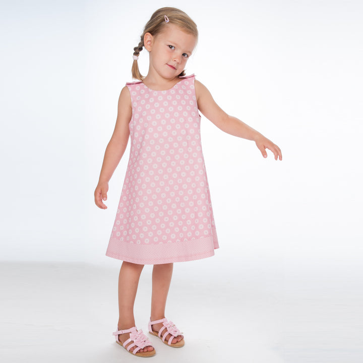 Schnittmuster Kleid STEFFI PDF 3-in-1 Fotoanleitung 74/80-146/152