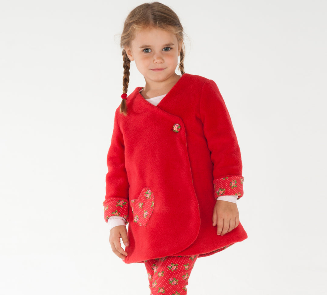 Schnittmuster Set Wickelkleid Wendejacke