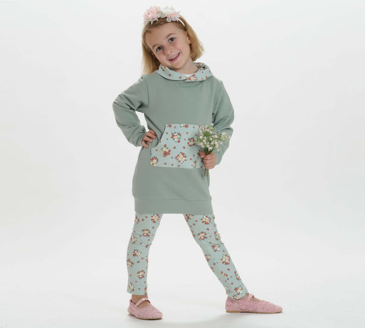 Schnittmuster Hoodie und Leggings ARWEN - Größen von 12 M bis 11 J