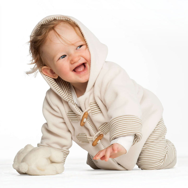 Babyjacke Schnittmuster BRIO – gefütterte Kapuzenjacke PDF 62/68–98/104