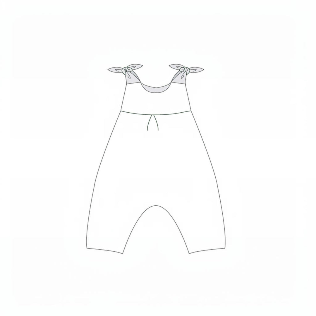Baby Strampler PDF Schnittmuster LUNA CHARLOTTE – 2-in-1 Overall  50/56–86/92