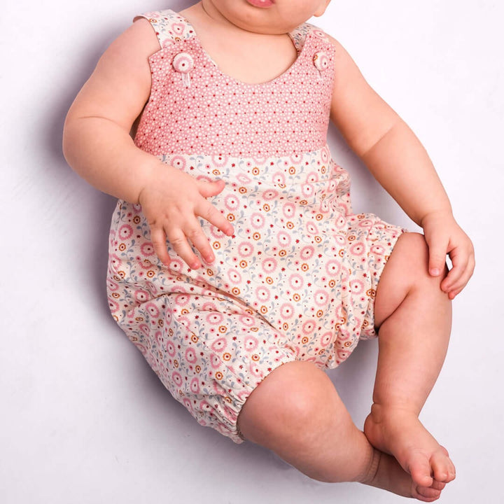 Baby Strampler PDF Schnittmuster LUNA CHARLOTTE – 2-in-1 Overall  50/56–86/92
