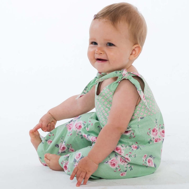 Baby Strampler PDF Schnittmuster LUNA CHARLOTTE – 2-in-1 Overall  50/56–86/92